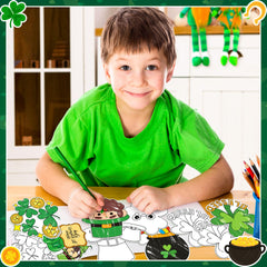 X1zuue St. Patrick's Day decor kit for classrooms
