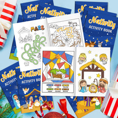 X1zuue Nativity activity stories introduce the Christmas tale through wholesome activities