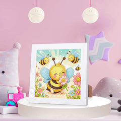 xackcme Bee Diamond Art stylus and wax, easy gem placement for beginners.