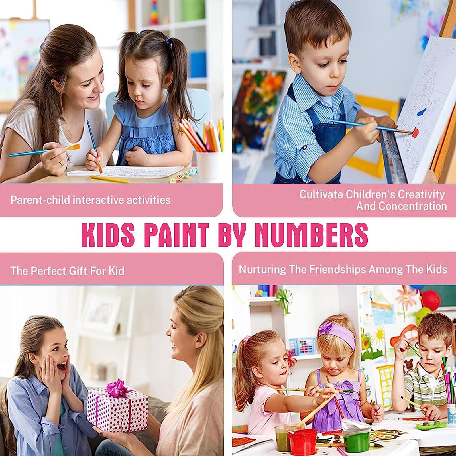 Xackcme easy-step guide helps beginners start painting confidently.