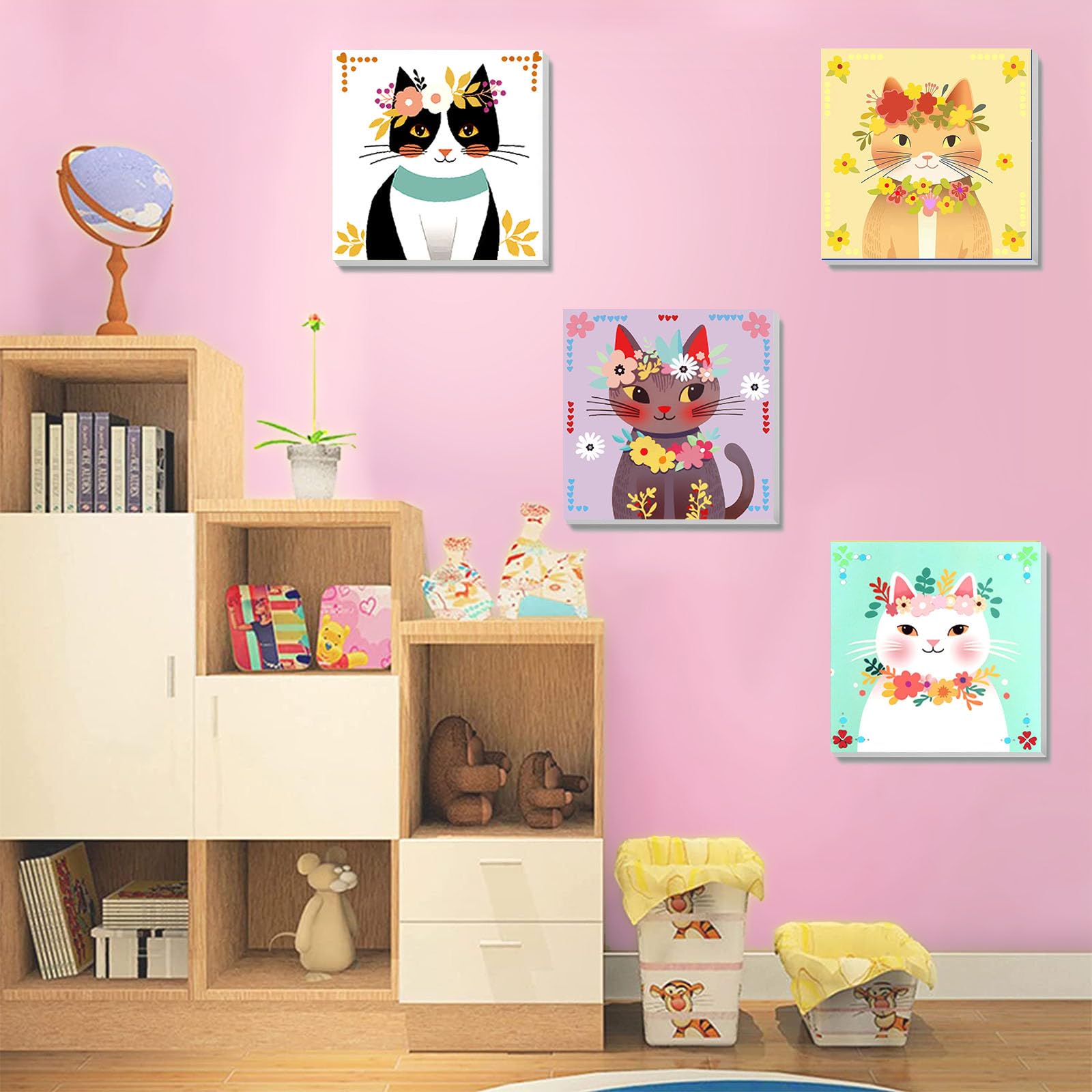 Xackcme high-quality linen canvas reduces eye strain during painting