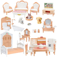 Xadothat dollhouse kitchen appliances for realistic play and imaginative meals