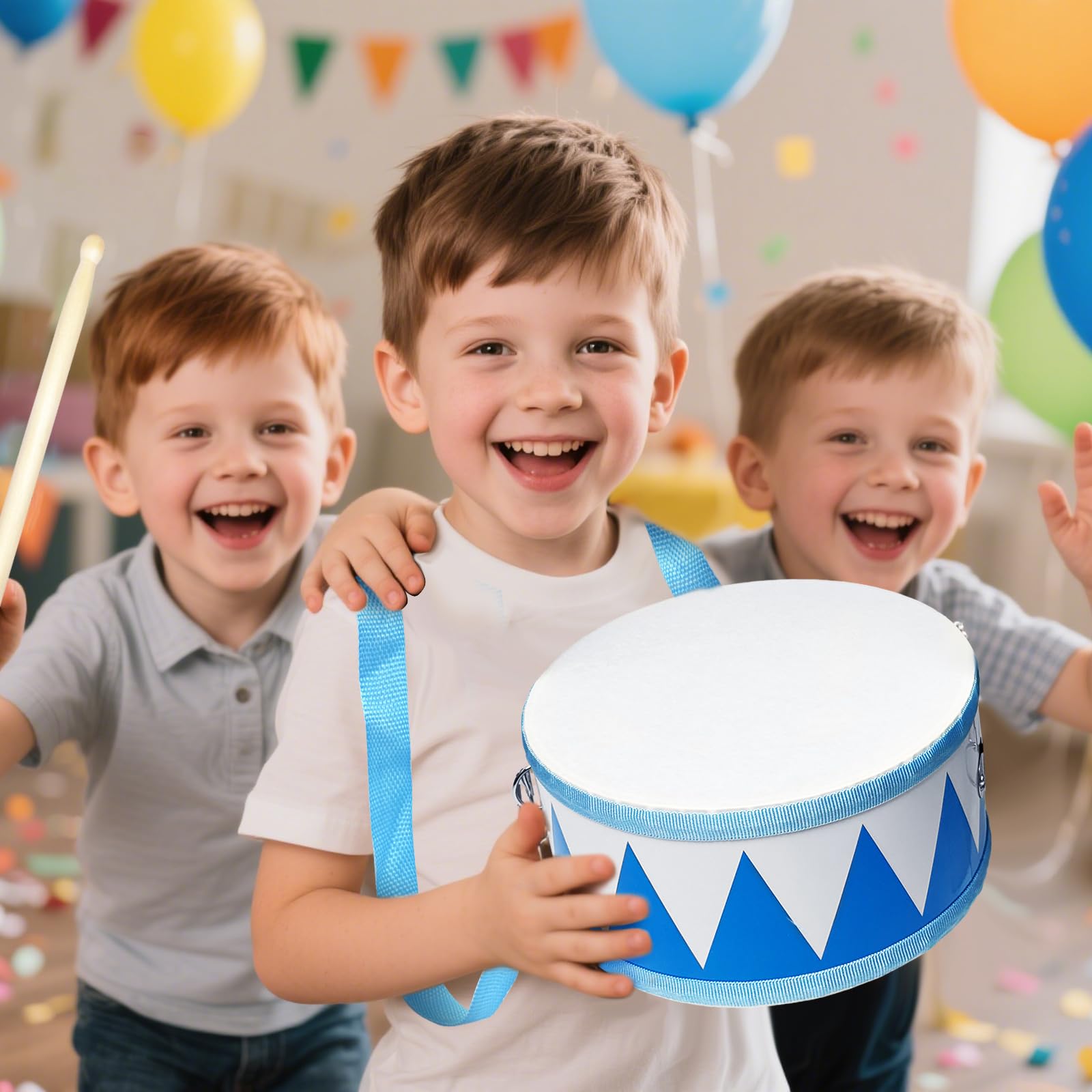 Xanllaxa drumsticks pair, lightweight and safe for little hands.
