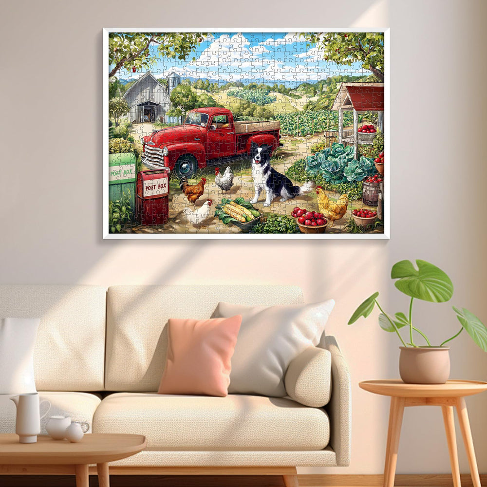 XAPAEG 500-piece puzzle gift-ready decor after assembly