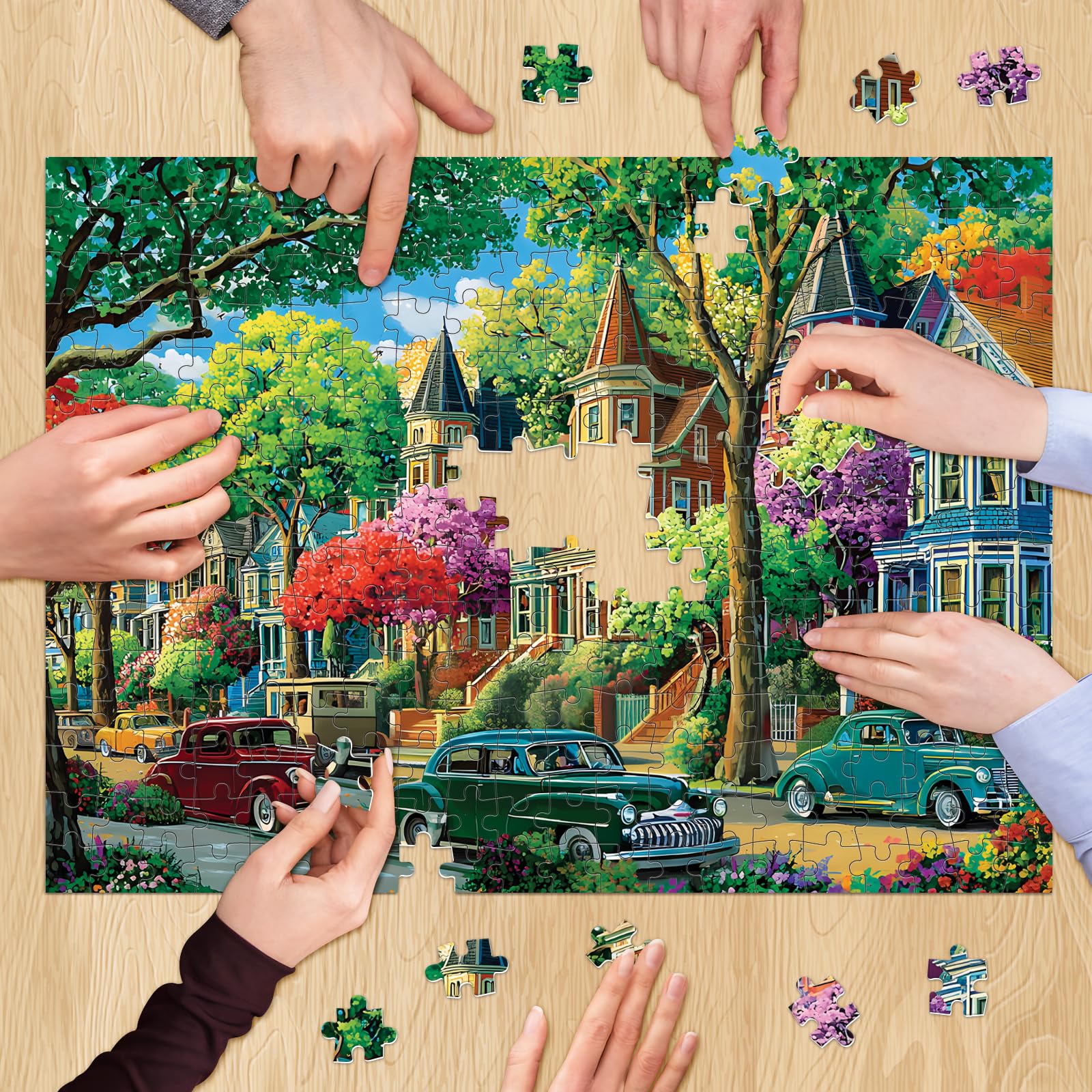XAPAEG gift-ready puzzle 500-piece caters to birthdays and holidays with delight.