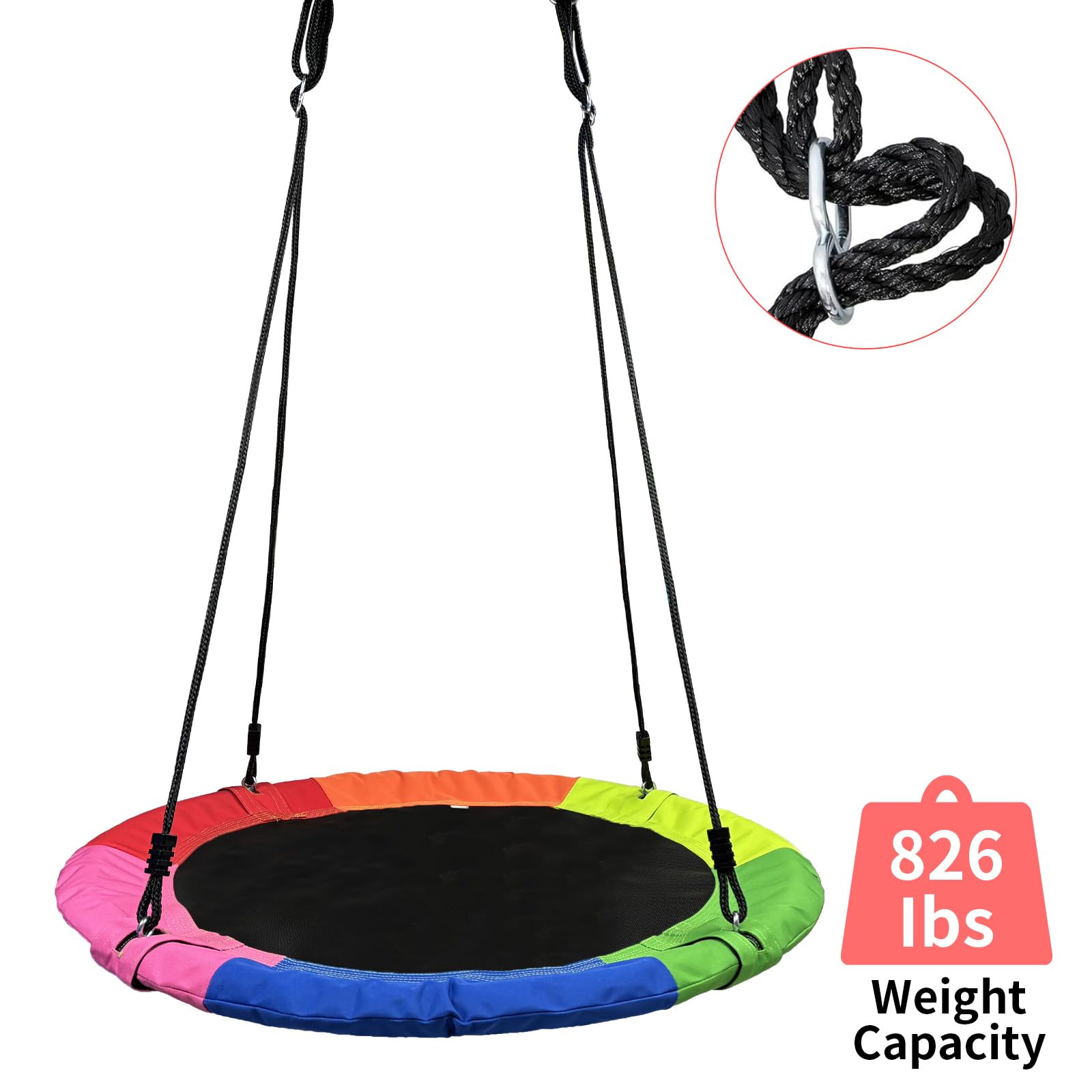 Xapigo swing suitable for indoor and outdoor use in any space.