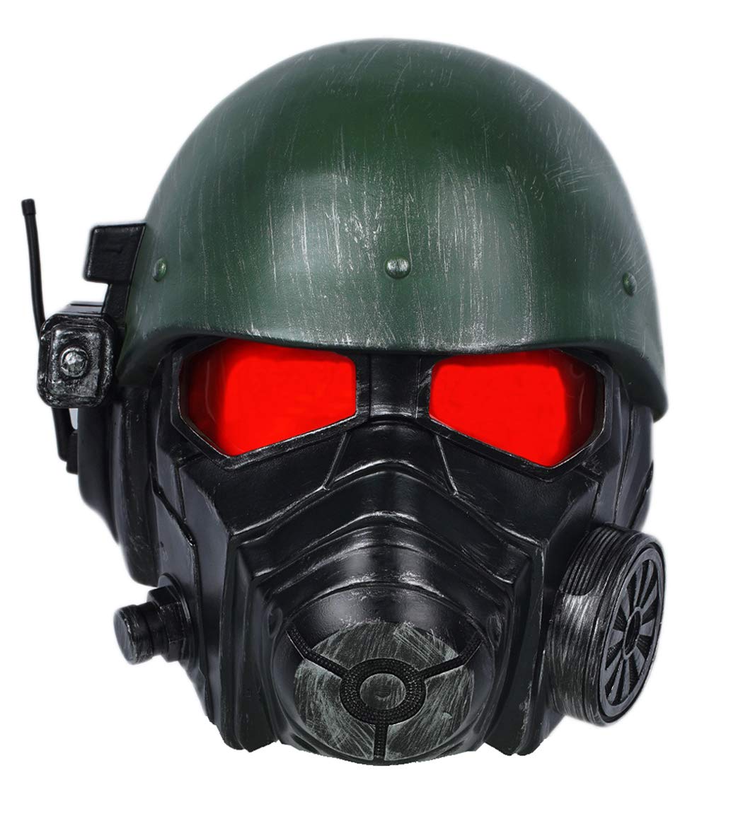 Xcoser Nexthops veteran ranger riot armor helmet front view for immersive cosplay