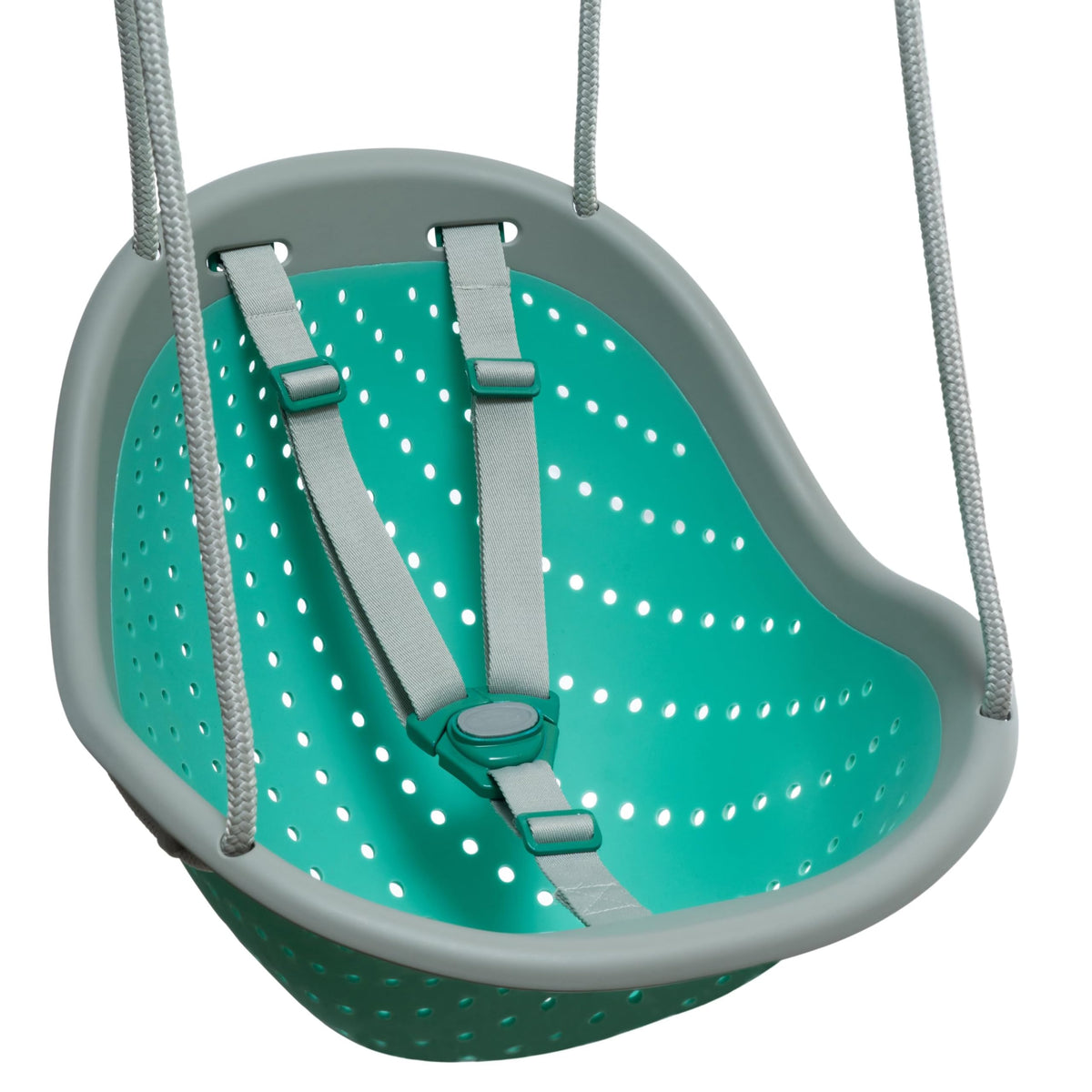 XDP Recreation child swing seat front view shows ergonomic comfort for toddlers.