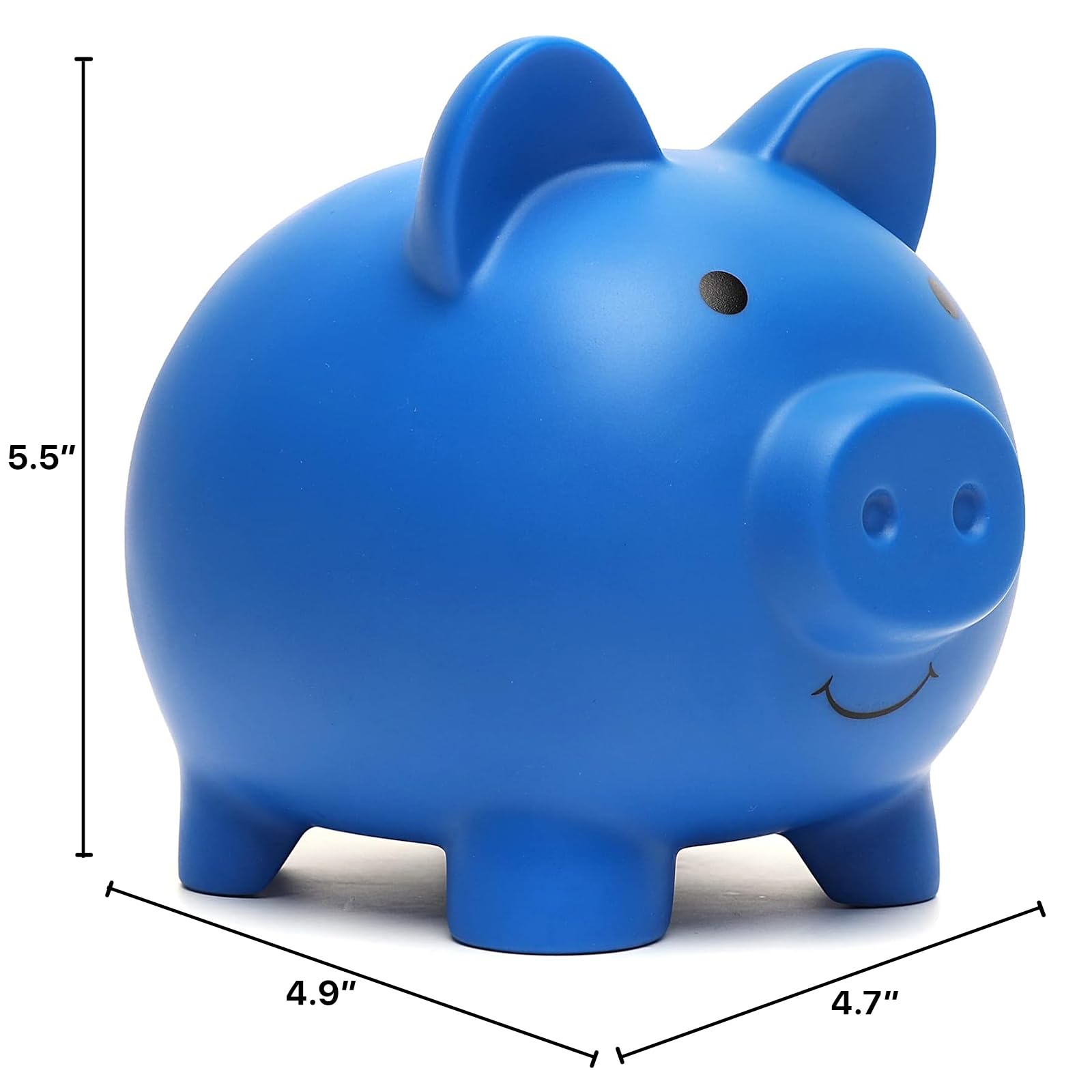 XDRELEC piggy bank bottom withdrawal makes coin retrieval easy.