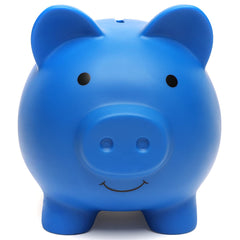 XDRELEC piggy bank top coin slot close-up shows easy deposits
