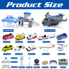 XDUOYJOY airplane toy set aircraft collection boosts storytelling and role play