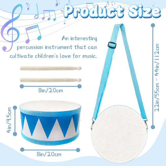 Xeehwb drum set with adjustable strap for easy toddler portability.