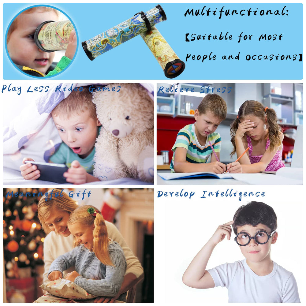 Xeehwb gift-pack kaleidoscope set as an educational toy gift.