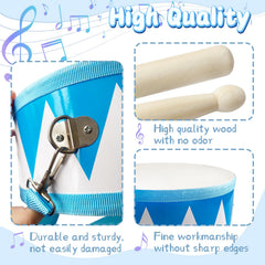 Xeehwb wooden drumsticks 8 inches designed for durable, energetic play.