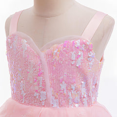 Xefenki Good Witch Glinda gloves closeup shows comfortable kid-friendly fabric.