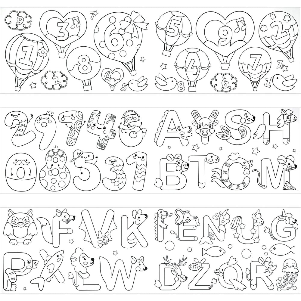 XEFINAL Drawing Roll patterns closeup reveals varied images that spark imagination.