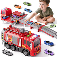 Xelabrion fire-truck safe materials ensure child-friendly construction.