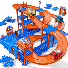 Xelabrion puzzle track car set varied layouts spark creativity