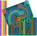 Xesakesi Christmas Stocking Sensory Board showing dual-sided surfaces for quiet play