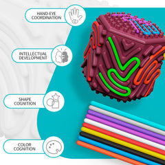 Xesakesi durable silicone cube with safety certification and seamless edges.