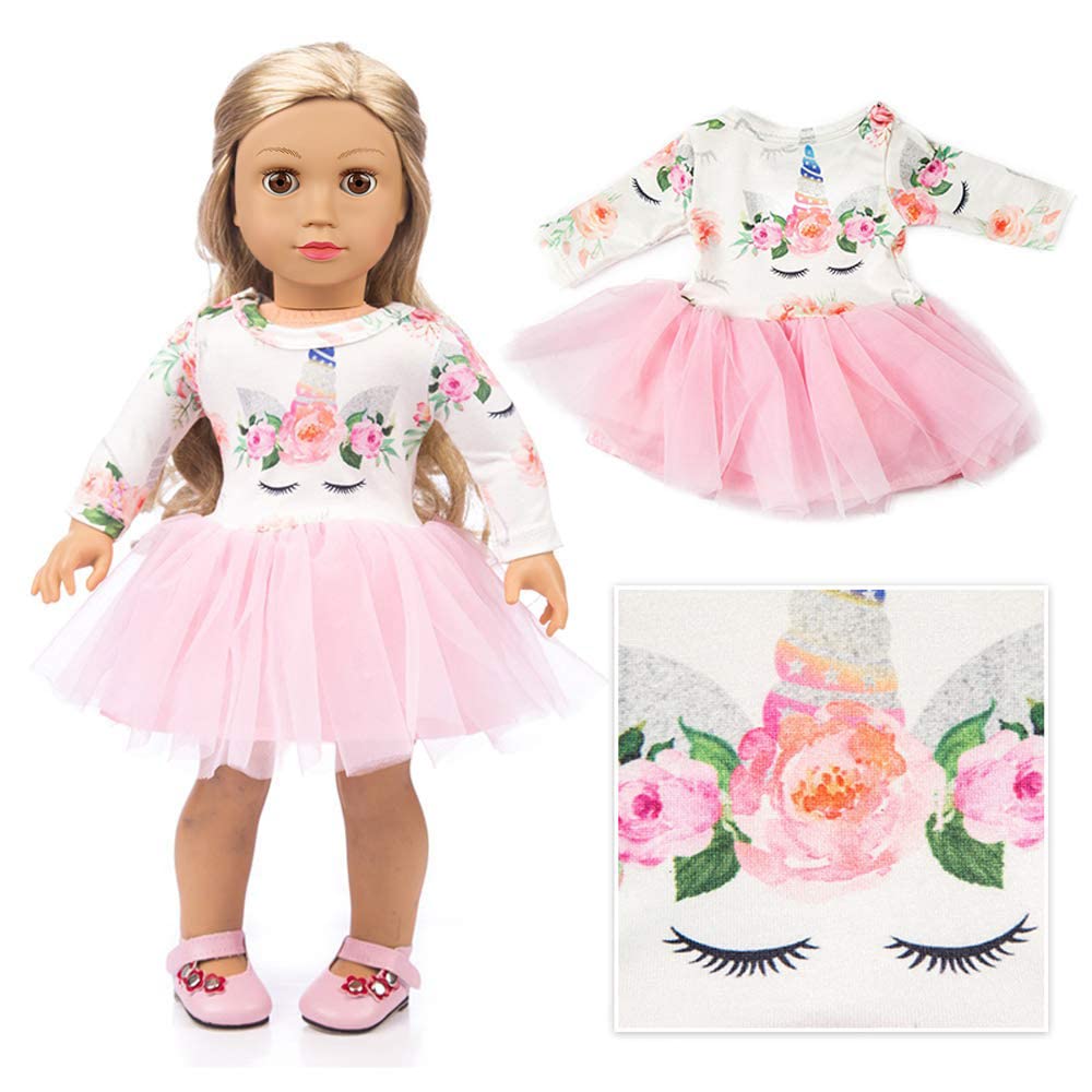 XFEYUE 18inch shirts collection for dolls enables quick mix-and-match for creative outfits