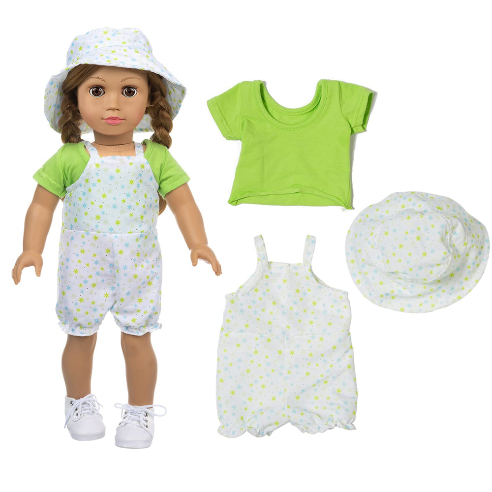 XFEYUE sun hat and sunglasses add dress-up detail for sunny days.