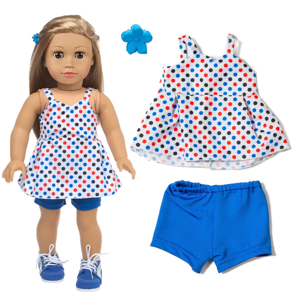XFEYUE dress/top/romper combo supports independent playtime fun.