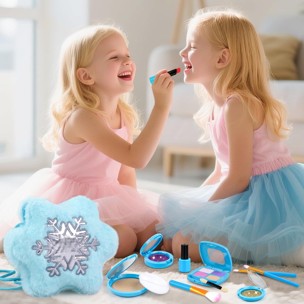 xffFun toddler makeup kit glitters: fun sparkle accents for pretend makeup.