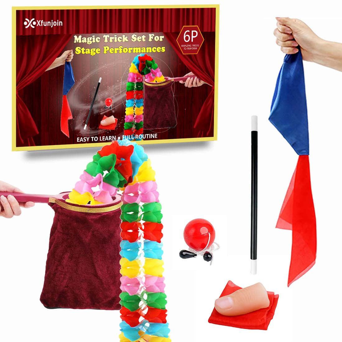 Xfunjoin Change Bag for stage tricks with smooth reveals that captivate audiences.
