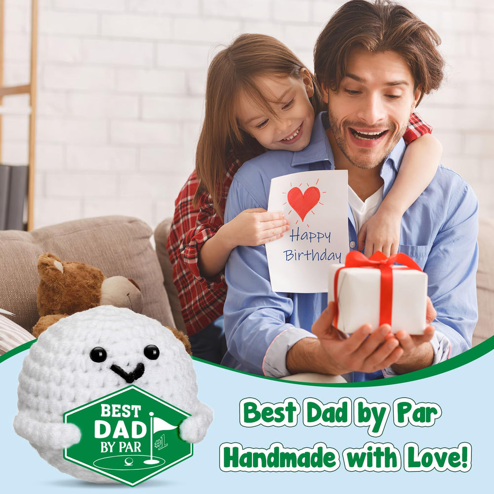 XgiftCreat best dad by par card, a playful tribute to dad's love.