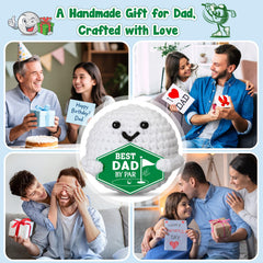 XgiftCreat gift-box ready crochet ball, ideal for gifting occasions.