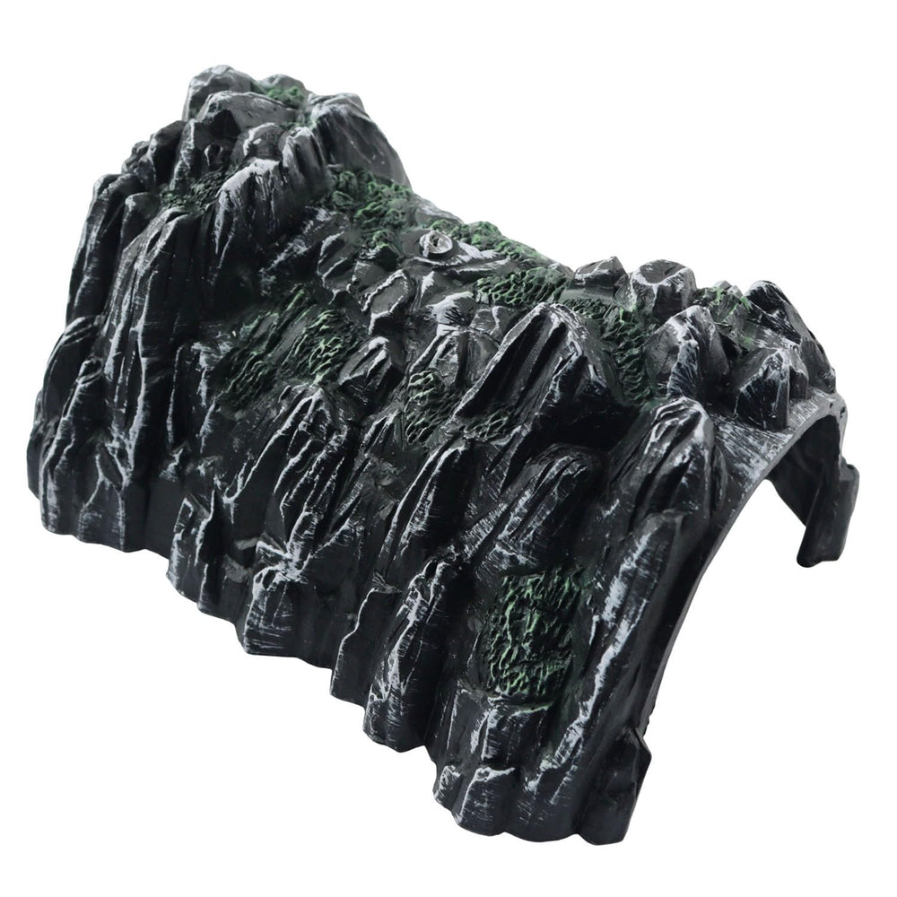 XGNG plastic cave-scene model; durable design for repeated use