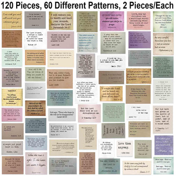 XGXHZYLC Bible stickers make thoughtful gifts for study groups.