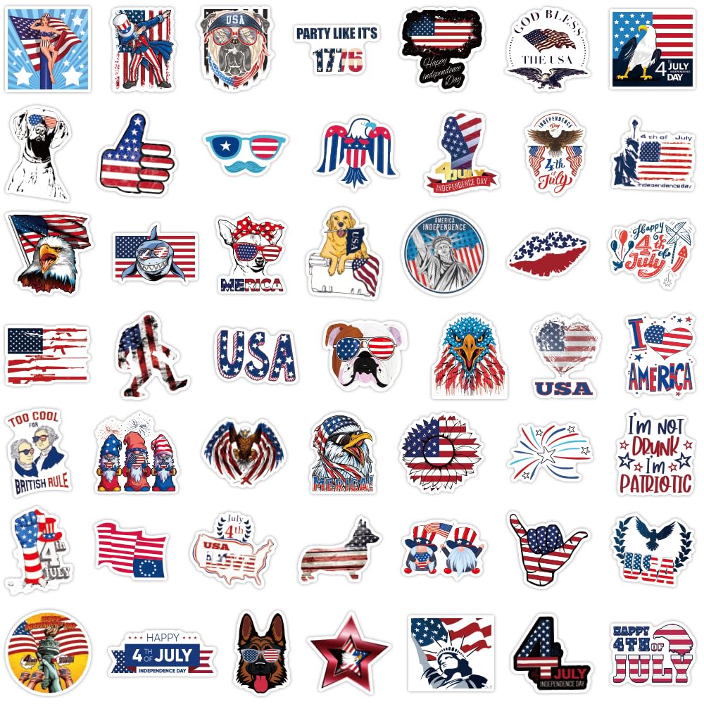 XGXHZYLC waterproof vinyl stickers for laptop, bike, and car; fade-resistant design