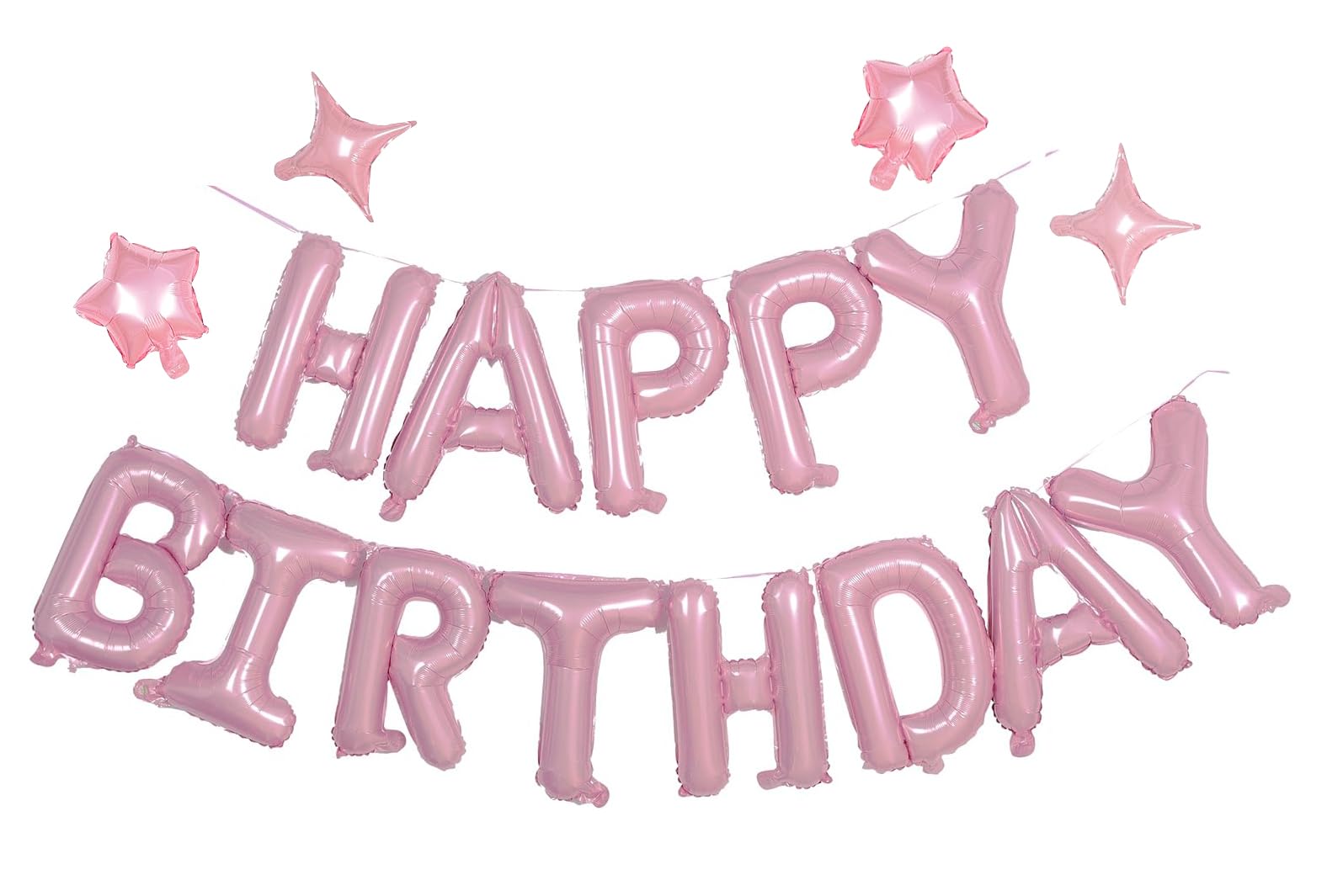 xiangsushijie packaging content view for complete birthday decor kit.