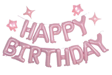 xiangsushijie packaging content view for complete birthday decor kit.