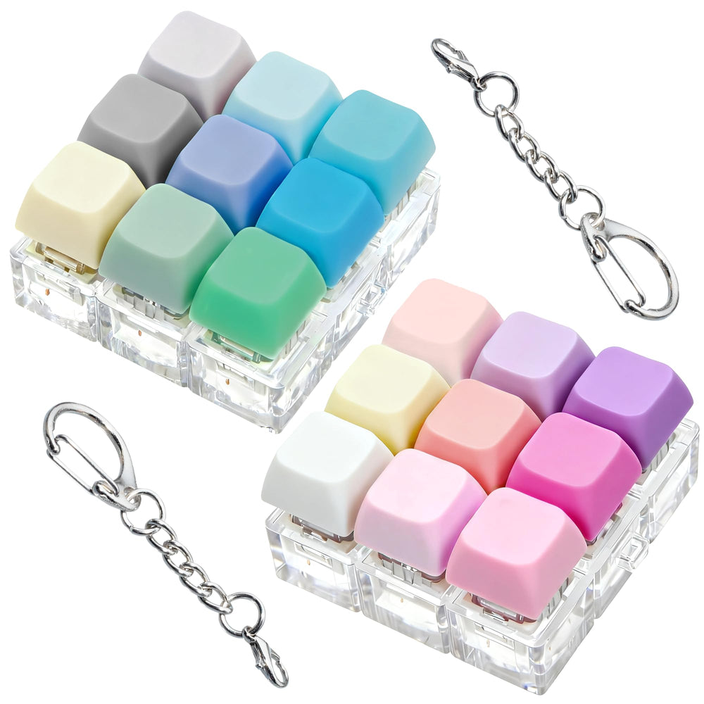 XiawaLangzhuo 9-in-1 keyboard fidget toy with tactile and auditory relief.