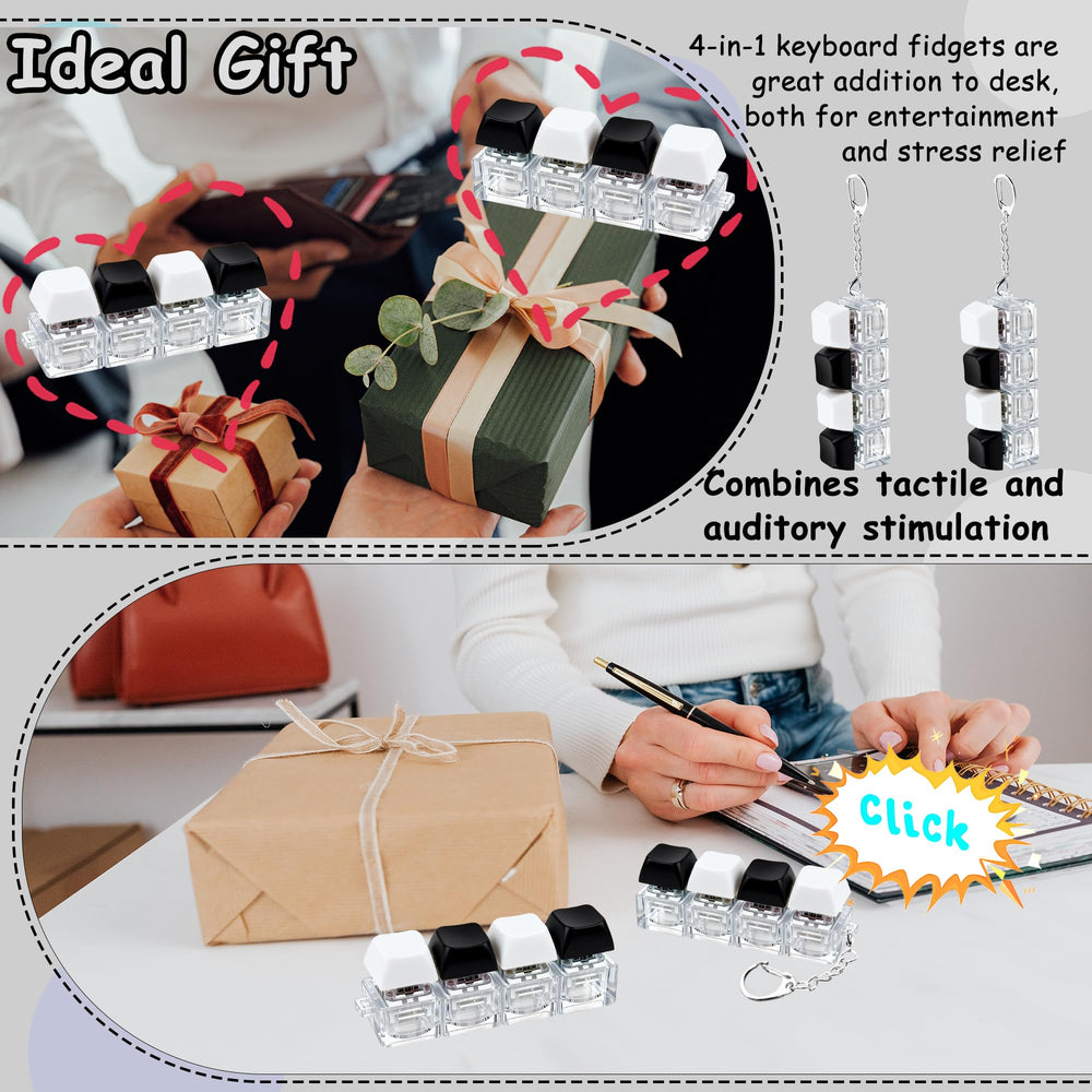 XiawaLangzhuo compact fidget, attachable to purse for on-the-go relief