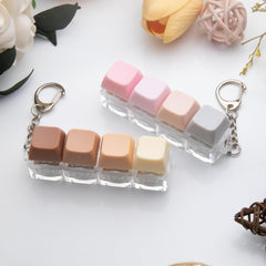 XiawaLangzhuo 2pc keyboard fidget toy with DIY-cap for customization