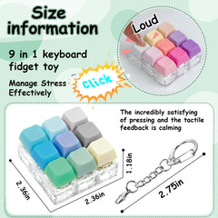 XiawaLangzhuo compact stress-relief clicker with crisp feedback.