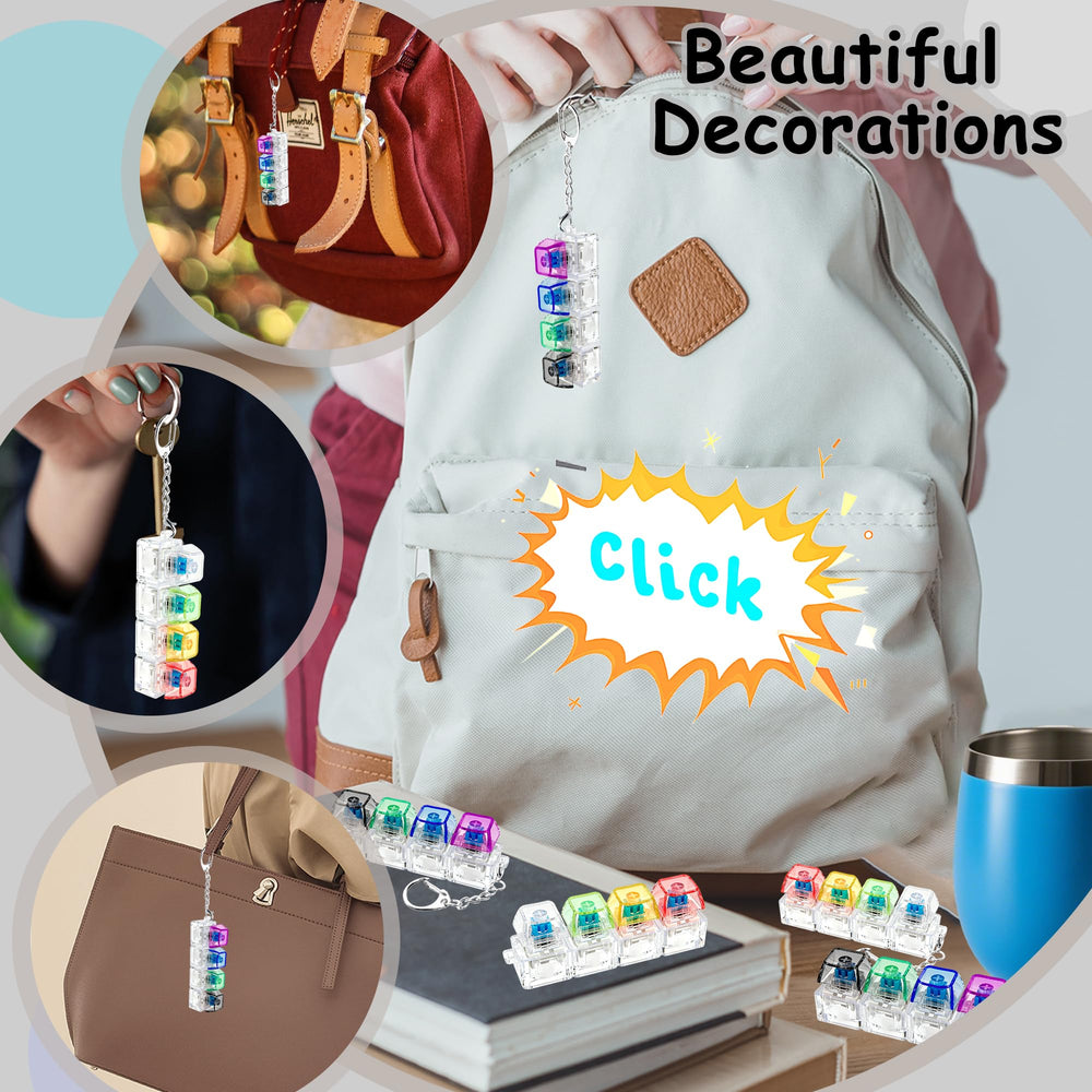 XiawaLangzhuo decompression keychain toy offers portable sensory feedback.