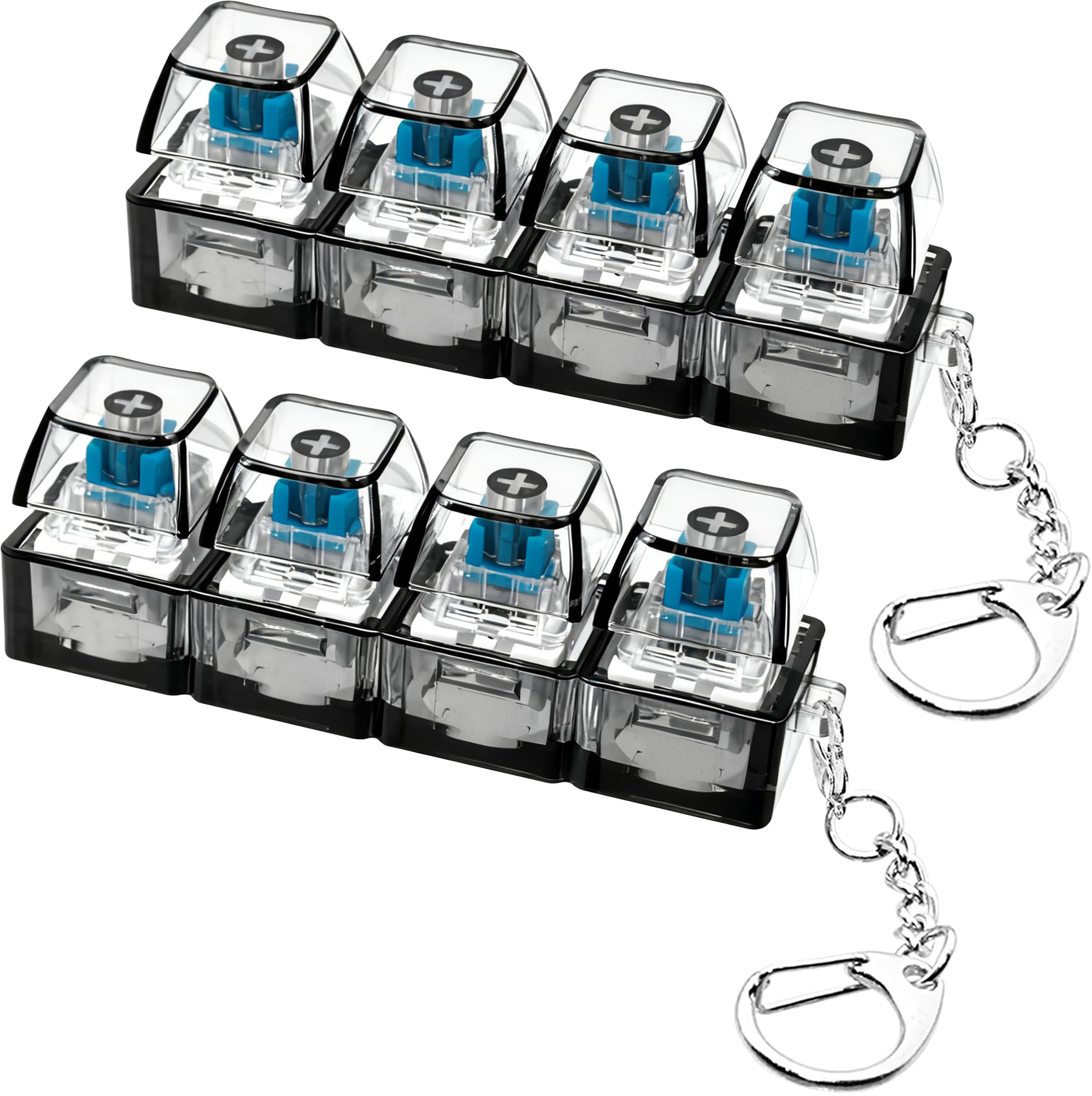 XiawaLangzhuo keyboard fidget two-pack on desk for stress relief