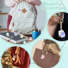 XiawaLangzhuo fidget keychain in hand, portable stress relief