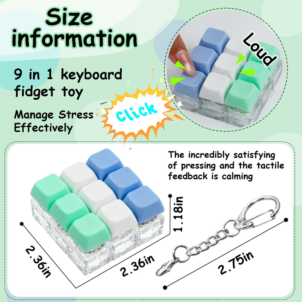 XiawaLangzhuo White button close-up highlights quiet click and calming sensory feedback.