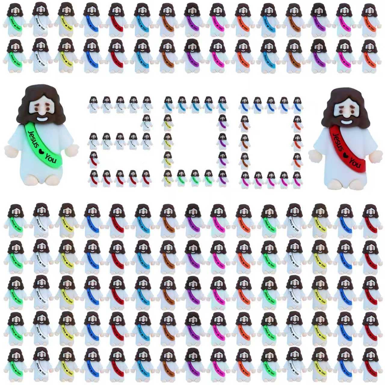 XiawaLangzhuo little Jesus figure pack for Easter gifts and classroom use