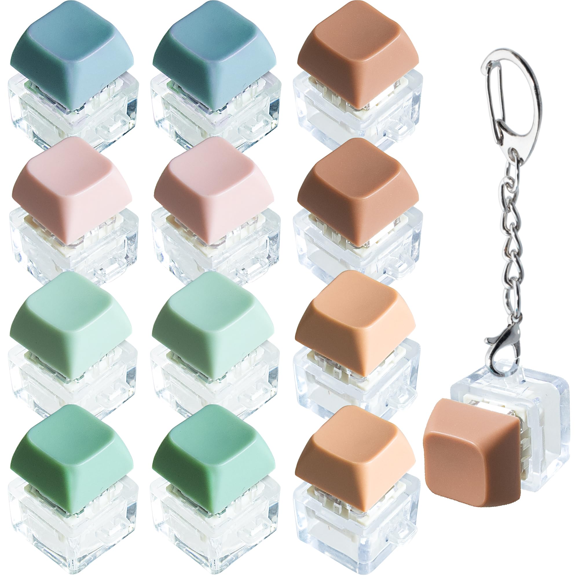 XiawaLangzhuo Morandi keyboard fidget as a stylish desk decor accessory