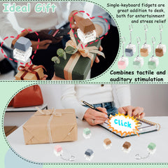 XiawaLangzhuo Morandi fidget with removable cap for DIY customization