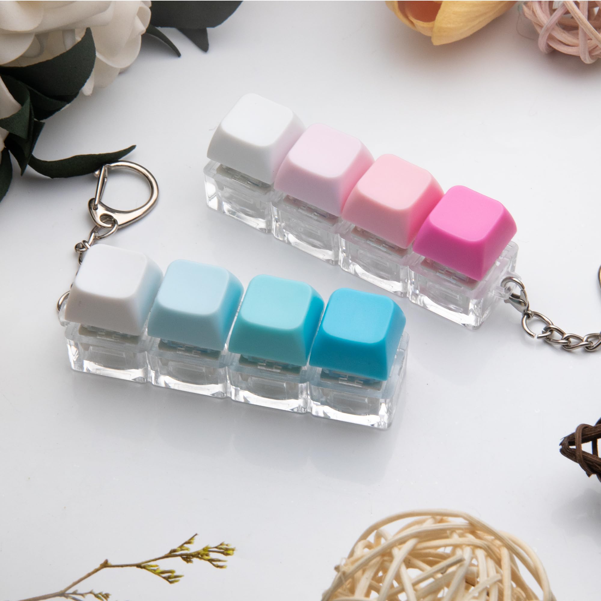 Satisfying click sound from XiawaLangzhuo keyboard fidget toy.