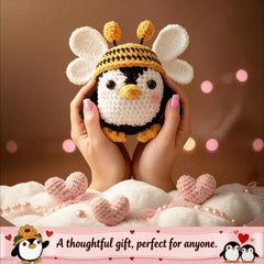 XIBIGEYE portable mini penguin decor for home or desk