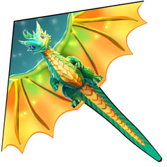 Xida Dragon Kite in bright colors for easy beginner flights